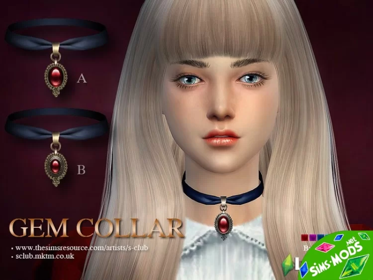 Ожерелье Gem collar от S-Club