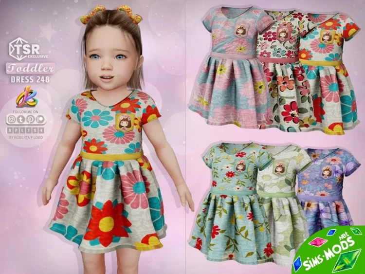 Платье для малышей Toddler Dress 248