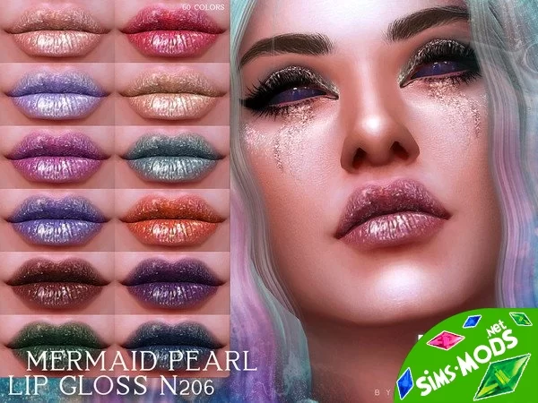 Блеск Mermaid Pearl Lip Gloss N206
