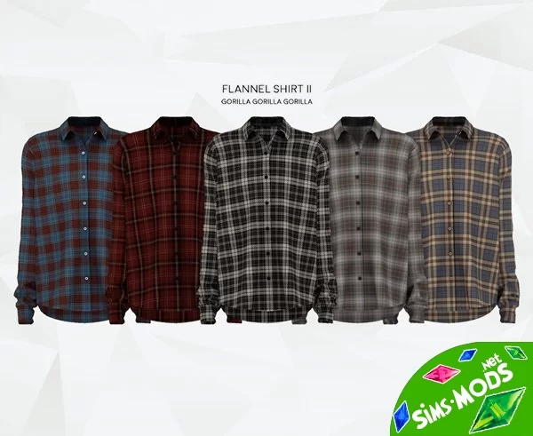 Рубашка Flannel Shirt II