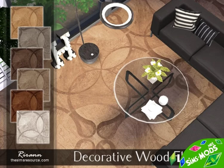 Decorative Wood Floor от Rirann