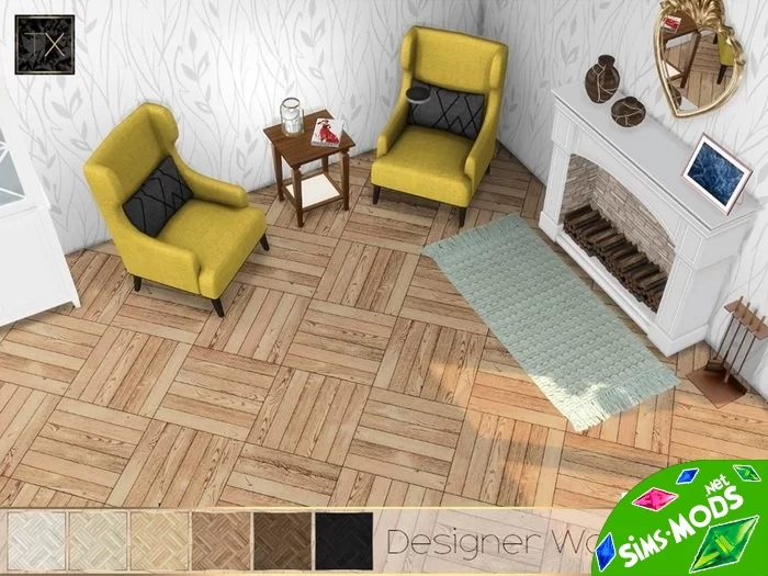 Деревянный пол Designer Wood Floor