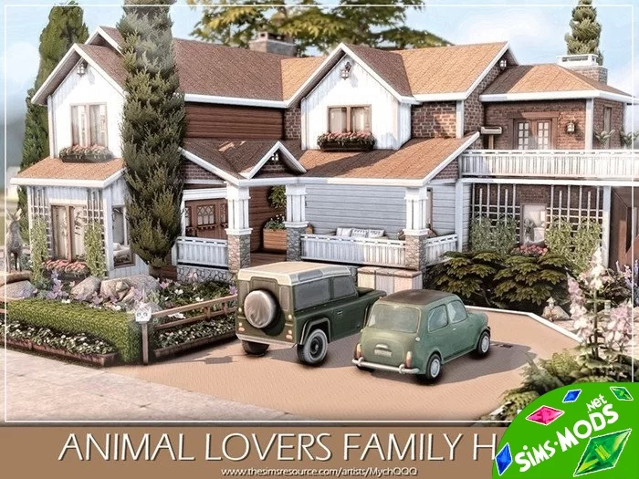 Дом Animal Lovers Family Home