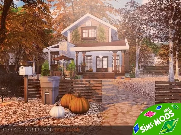 Дом Cozy Autumn от Pralinesims