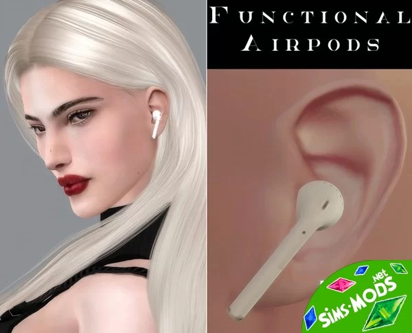 Функциональные наушники AirPods