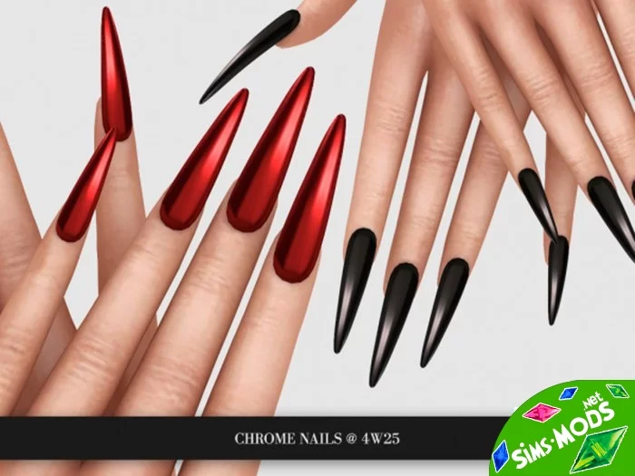 Ногти Chrome Nails от 4w25