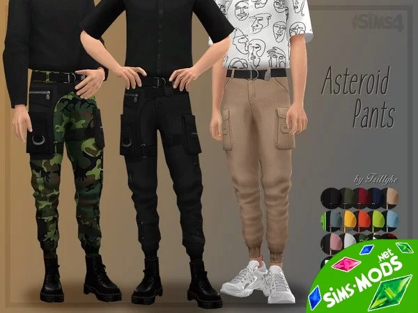 Брюки Asteroid Pants от Trillyke