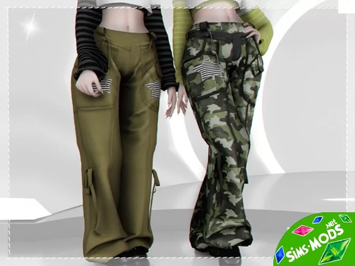 Брюки Fairycore street pants