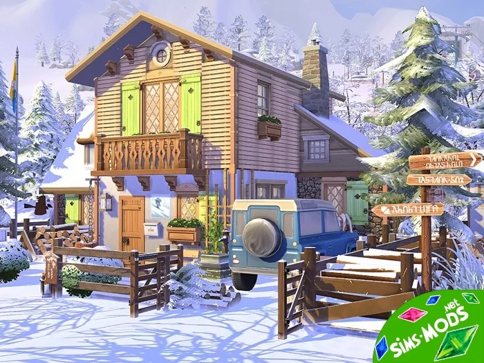 Дом Ski Cabin от Flubs79