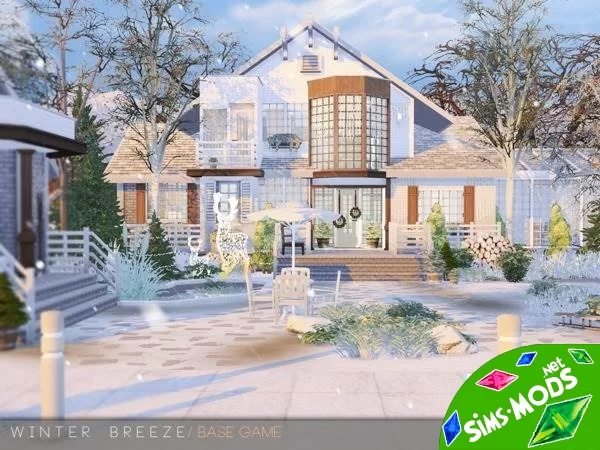 Дом Winter Breeze от Pralinesims