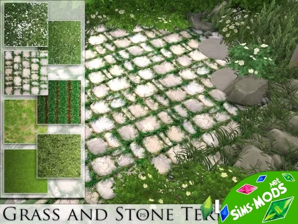 Grass and Stone Terrains 2 от Pralinesims