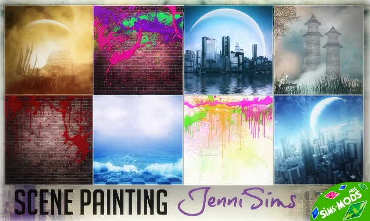 Картины с пейзажами от JenniSims