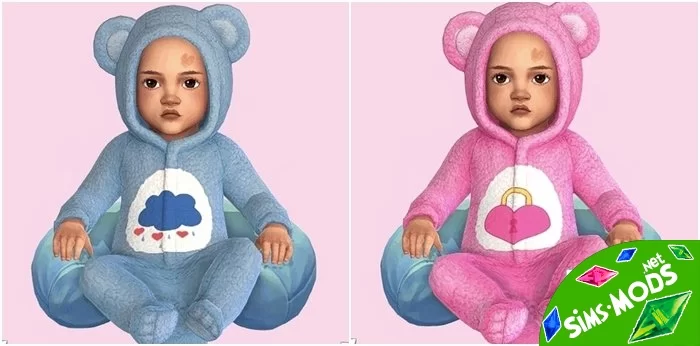 Комбинезон для младенцев CareBear