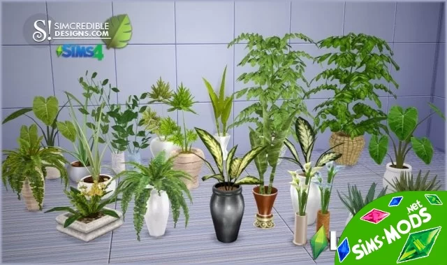 Растения Plants от Simcredible Designs