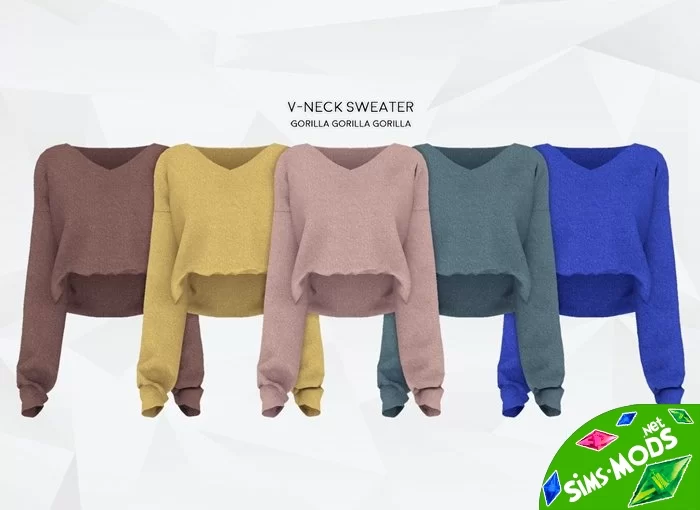 Свитер V-Neck Sweater