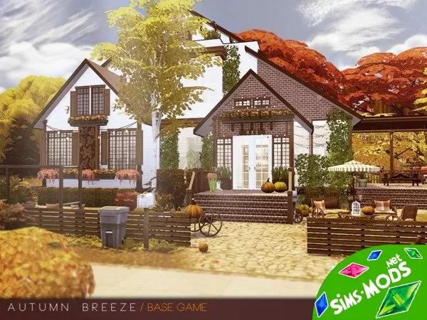 Дом Autumn Breeze от Pralinesims