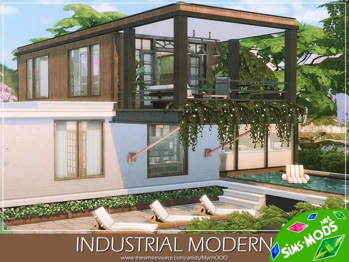 Дом Industrial Modern