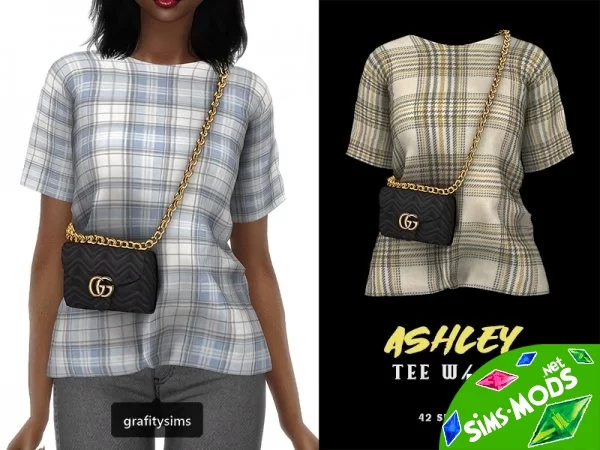 Футболка Ashley tee with bag