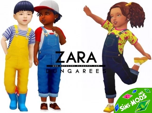 Комбинезон Zara Dungarees от OnyxSims