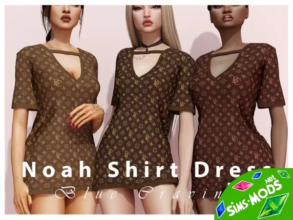 Платье Noah shirt dress