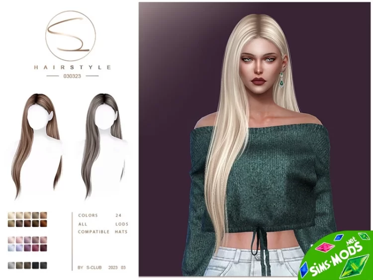 Прическа Long hairstyle Jie