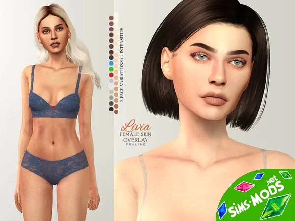 Скин Livia от Pralinesims