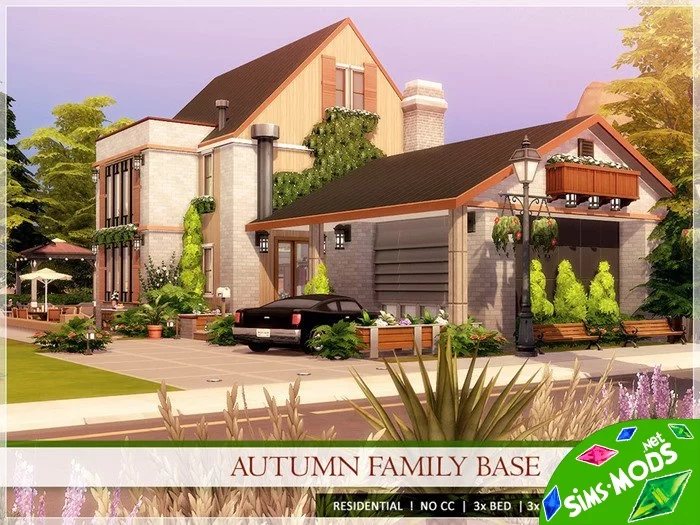 Дом Autumn Family Base от Lhonna