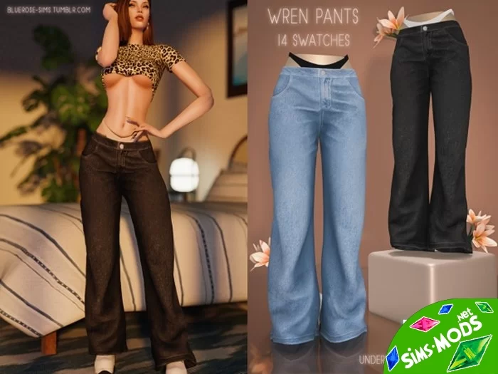 Джинсы Wren pants от brsims