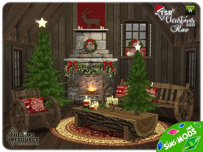 Гостиная Christmas Collection country