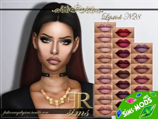 Губная помада N28 от FashionRoyaltySims