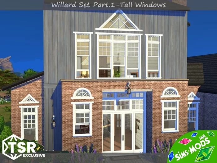 Окна Willard Set Tall Windows