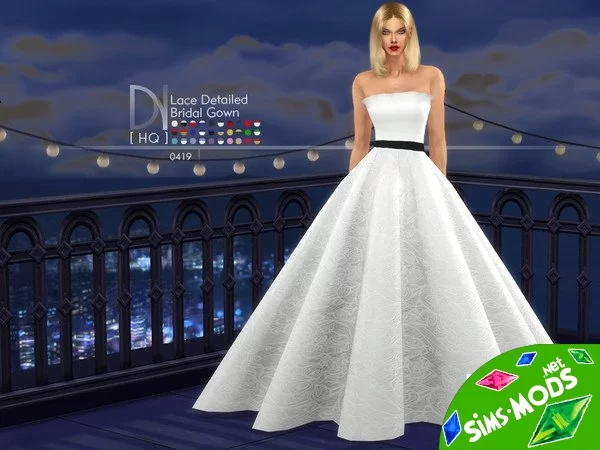 Платье Lace Detaied Bridal Gown