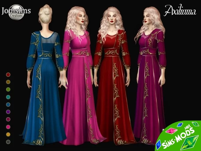 Платье султанши Axilinma dress