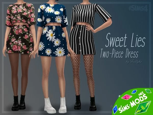 Платье Sweet Lies Two-Piece