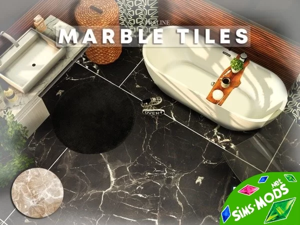 Плитка Marble Tiles от Pralinesims