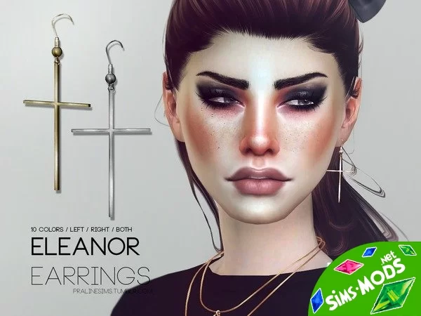 Серьги Eleanor от Pralinesims