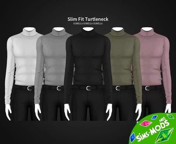 Водолазка Slim Fit Turtleneck